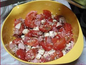 salade de feta