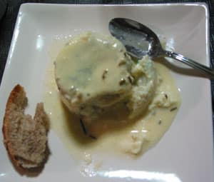 Terrine de poisson et saint jacques aux herbes